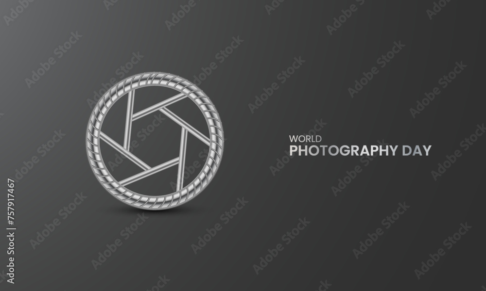 World Photography Day, Photography day creative, camera, lance, photographer, city, Design for social media banner, poster 3D Illustration. World Photography Day, Photography day creative, camera, lance, photographer, city, Design for social media banner, poster 3D Illustration.