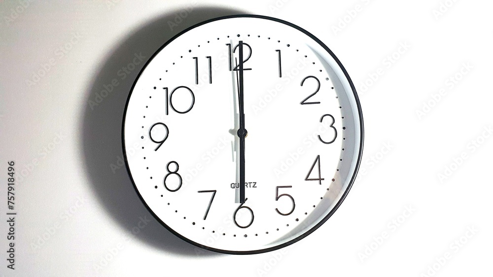 six o'clock,clock, time, hour, minute, watch six o'clock,clock, time, hour, minute, watch