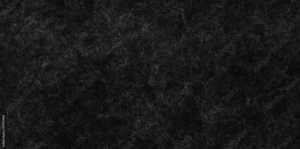 Black granite or concrete or wall slabs background, Old black background Grunge concrete floor wall surface, illustration of old black background soft black grunge texture.	