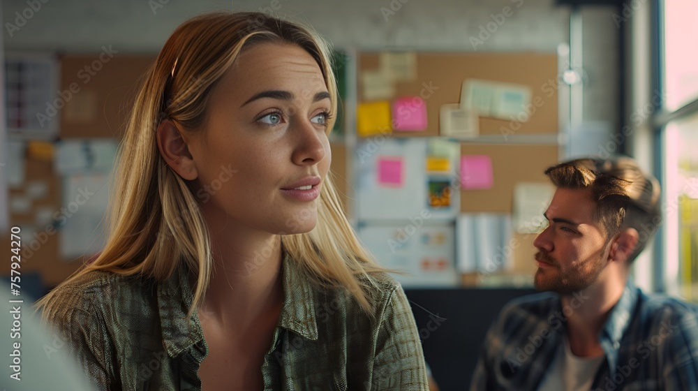 Business Person Discussing Marketing Strategies, Business person, discussing, marketing strategies Business Person Discussing Marketing Strategies, Business person, discussing, marketing strategies