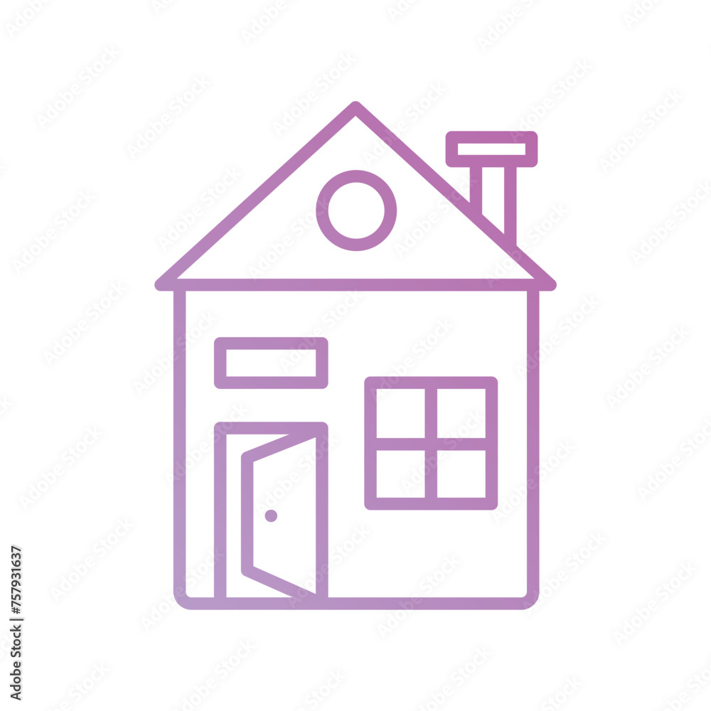 house icon with white background vector stock illustration house icon with white background vector stock illustration