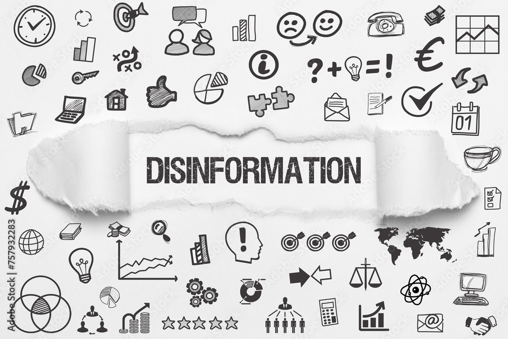 Disinformation	 - obrazy, fototapety, plakaty 