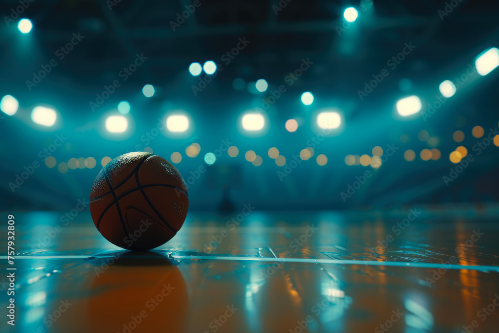 Dynamic Basketball Action in the Arena Dynamic Basketball Action in the Arena