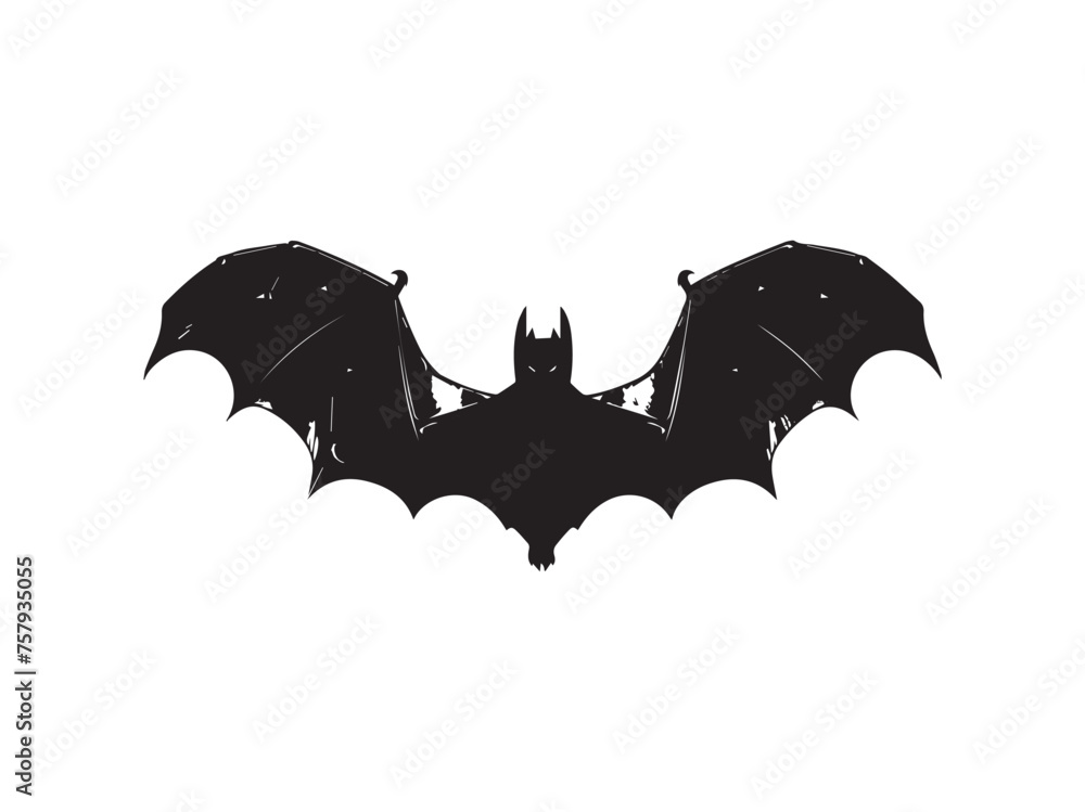 Bat vector icon illustration design .Bat icon design template. Bat vector icon illustration design .Bat icon design template.