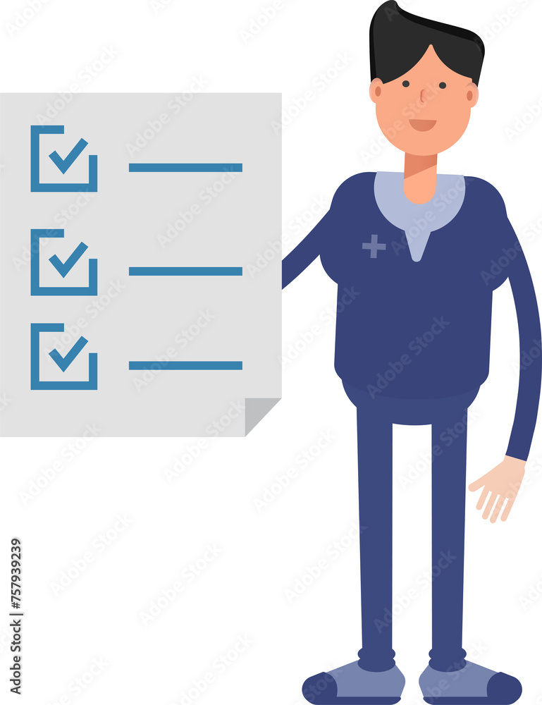 Male Doctor Character and Check List Document
Male Doctor Character and Check List Document