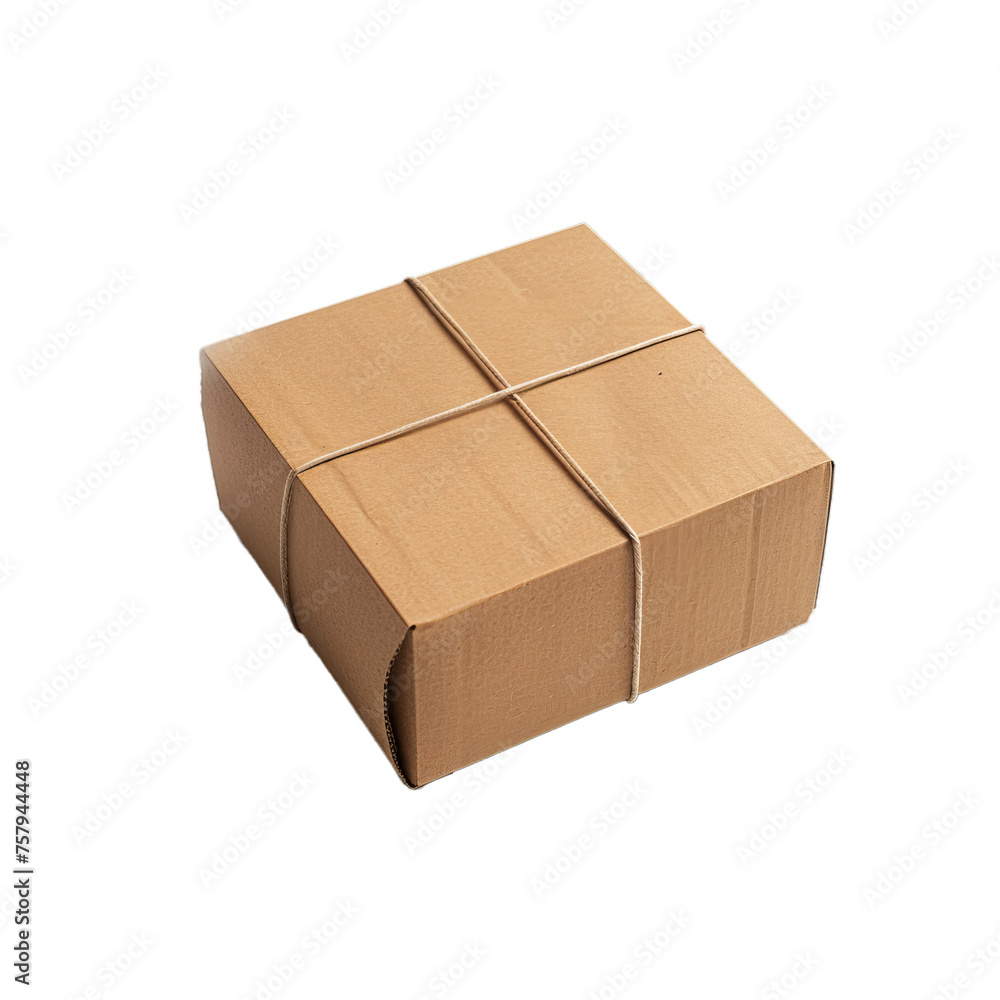 cardboard box isolated on transparent background cardboard box isolated on transparent background