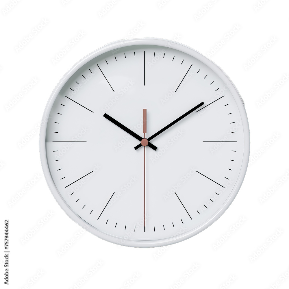 wall clock isolated on transparent background wall clock isolated on transparent background