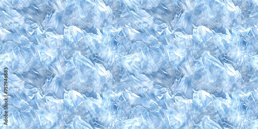 Seamless cracked ice pattern, tileable frozen arctic earth texture, great for video game design Seamless cracked ice pattern, tileable frozen arctic earth texture, great for video game design