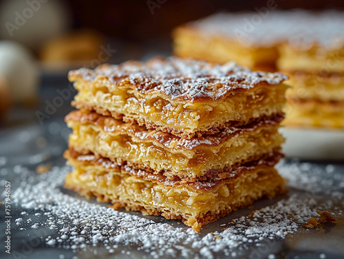 Torta de aceite is a light, crispy and flaky sweet cookie