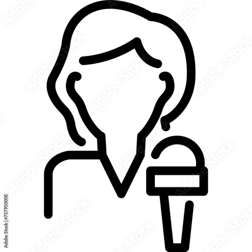 Journalist Icon