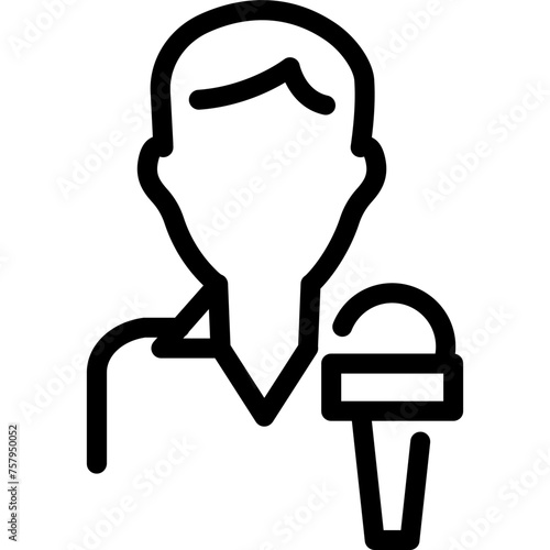 Journalist Icon