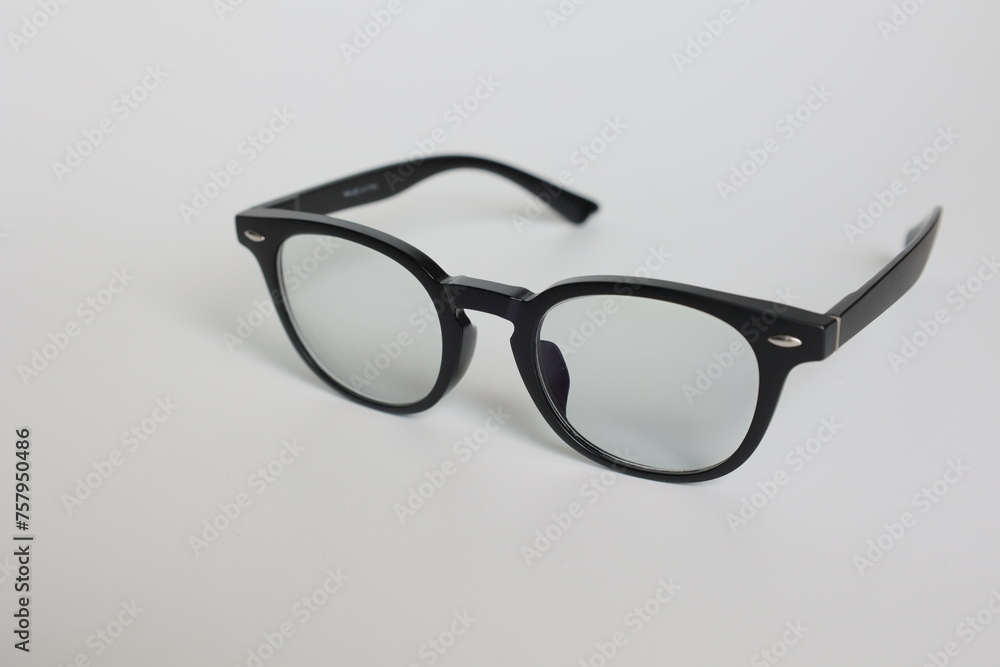 glasses on a white background glasses on a white background
