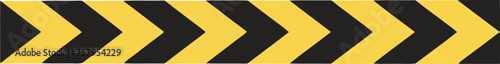 Black and yellow police stripe border, construction, danger, closed caution tapes set. Set of danger caution grunge tapes. 