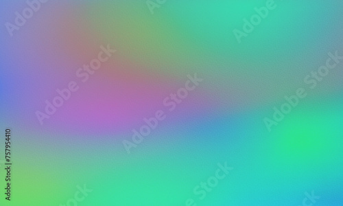 4K Digital grainy gradient noise effect. pink green purple rainbow abstract background.