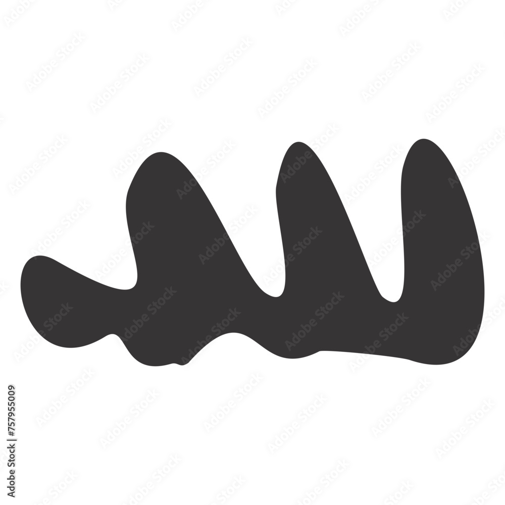 Contemporary Shapes Silhouette Blobs Symbol Visual illustration Contemporary Shapes Silhouette Blobs Symbol Visual illustration