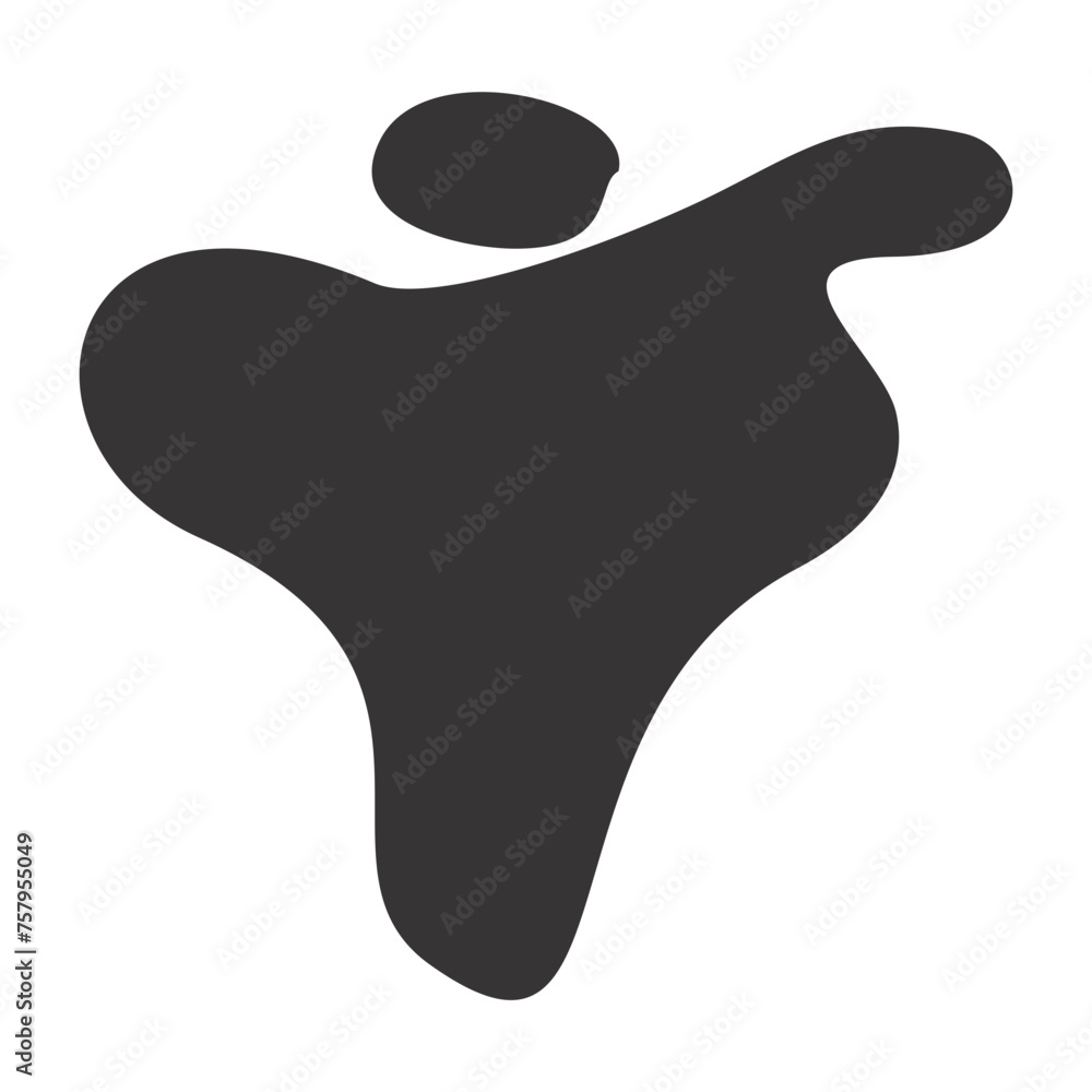 Contemporary Shapes Silhouette Blobs Symbol Visual illustration Contemporary Shapes Silhouette Blobs Symbol Visual illustration