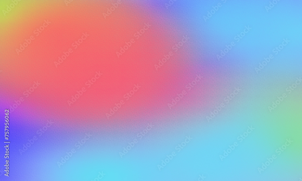 4K Digital grainy gradient noise effect. pastel magenta blue abstract background.