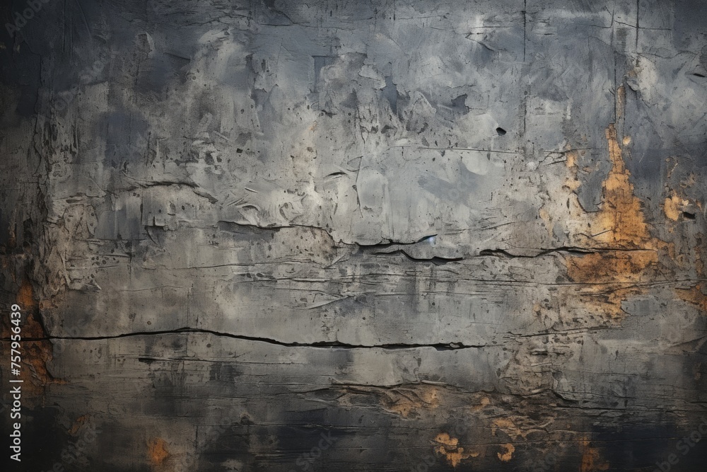 Fototapeta premium Dark cement wall background for graphic design or wallpaper
