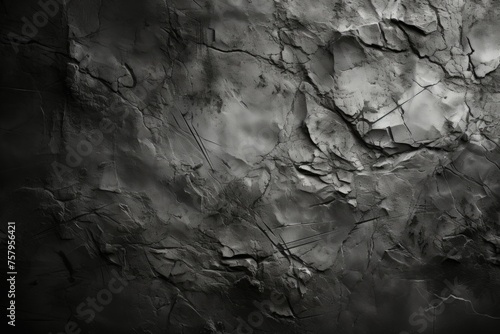 Dark cement wall background for graphic design or wallpaper © Kenneth