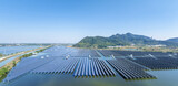 solar power station on water
