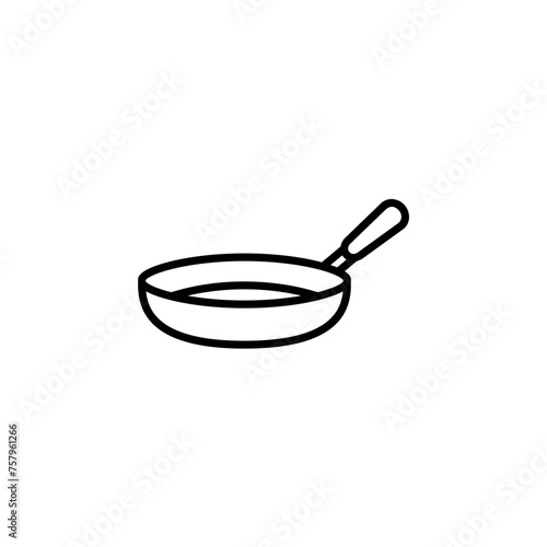 Icon set Pan cooking tools. illustration vector,