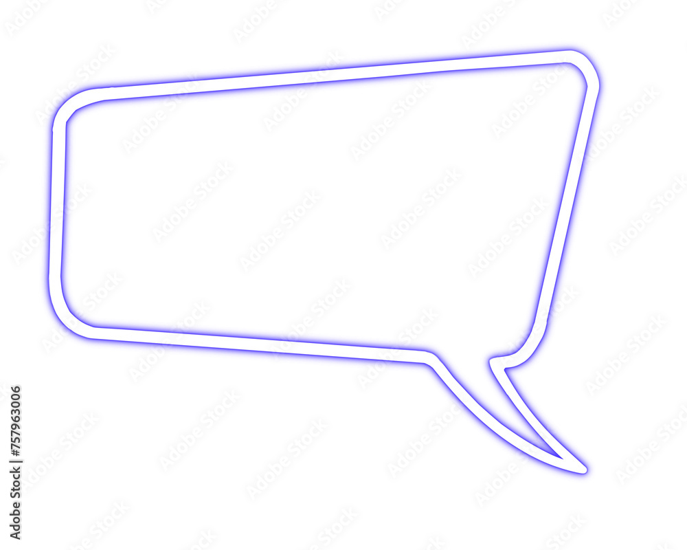 Retro blue neon Speech Bubble line, neon text bar Png Clipart Retro blue neon Speech Bubble line, neon text bar Png Clipart
