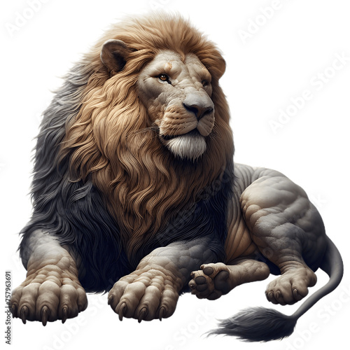 Lion PNG Download  Stunning Image of Regal Creature in Digital Format - Lion PNG  Lion Transparent Background - Lion PNG Image 