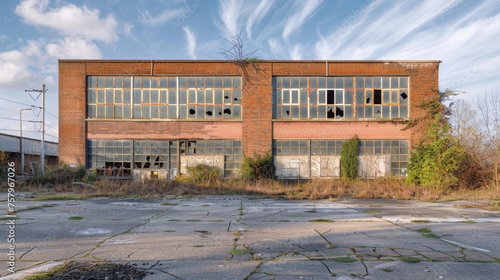 Exploring the Forgotten: A Visual Journey through an Abandoned Industrial Building
