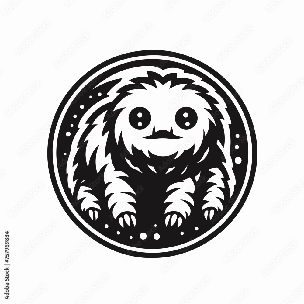 Tardigrade water bear moss piglet micro animal pinup pop art retro vector illustration logo sticker icon tattoo Monster Tardigrade water bear moss piglet micro animal pinup pop art retro vector illustration logo sticker icon tattoo Monster