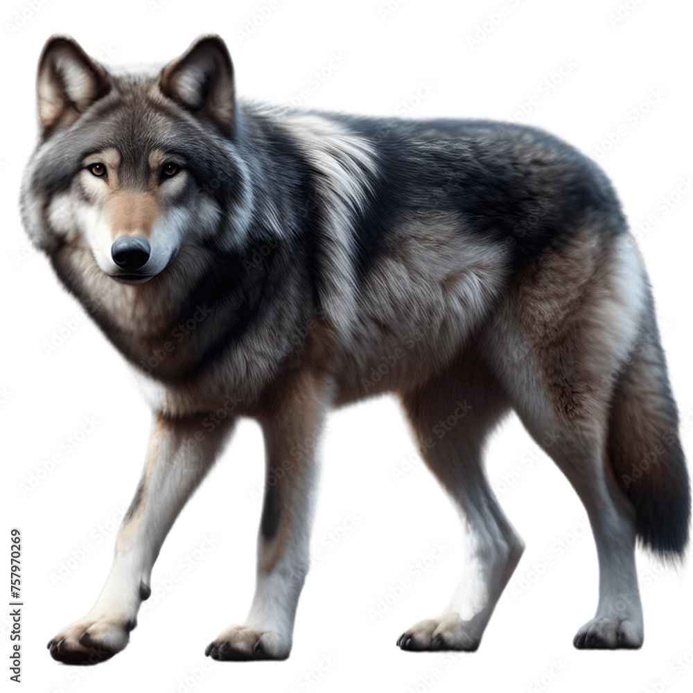 Captivating Wolf PNG: Intriguing Visual of Enigmatic Creature - Wolf PNG Image, Wolf Transparent Background - Wolf PNG
