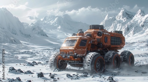 Autonomous Articulated Haulers Pave the Way for High-tech Exploration Station in Frozen Wilderness