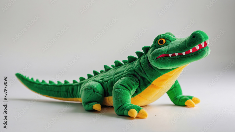 Naklejka premium plush toy crocodile