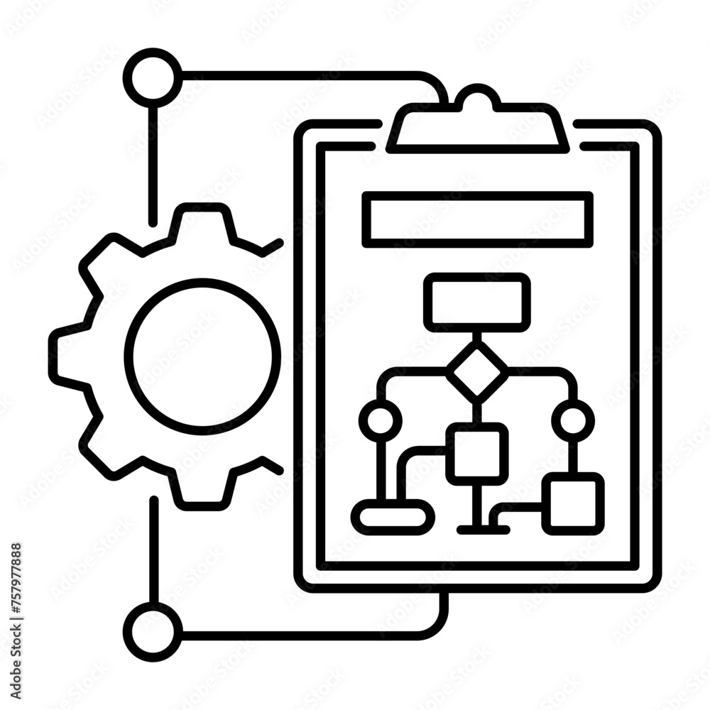 Outperformed Genius Mindset concept, Mastery expectations thru experiences vector outline design, Boosting productivity abilities Symbol, business motivation Sign, Enterprise impetus illustration