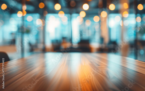 Abstract blurred office hall interior and meeting room © MUS_GRAPHIC