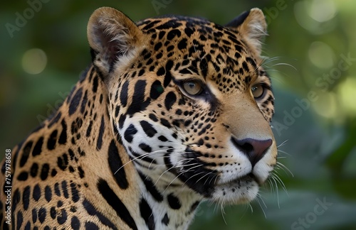 Wildlife animals and their amazing beauty, Jaguar in nature. © maxnyc