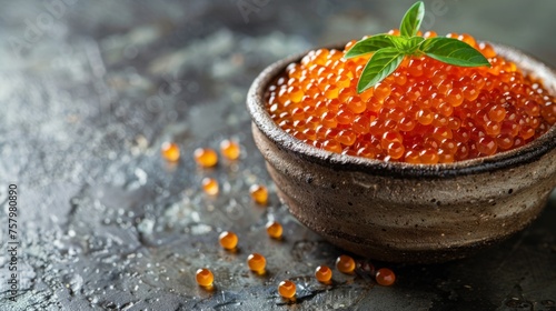 Salmon roe, Japanese red caviar