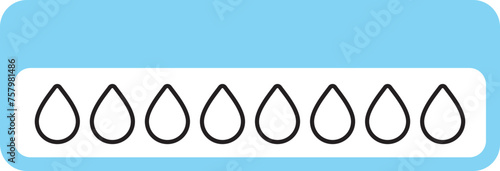 Water Intake Tracker Stickers