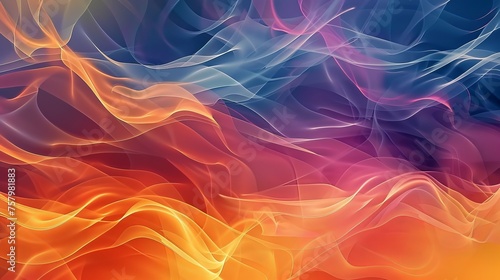 colorful vibes , abstract colorful background with lines and waves. abstract background for design