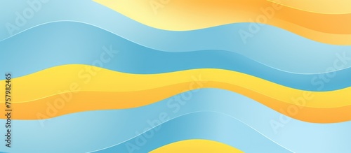Modern Elegant Light Blue and Yellow Pattern With Vague Style in Brand-New Design for Business.