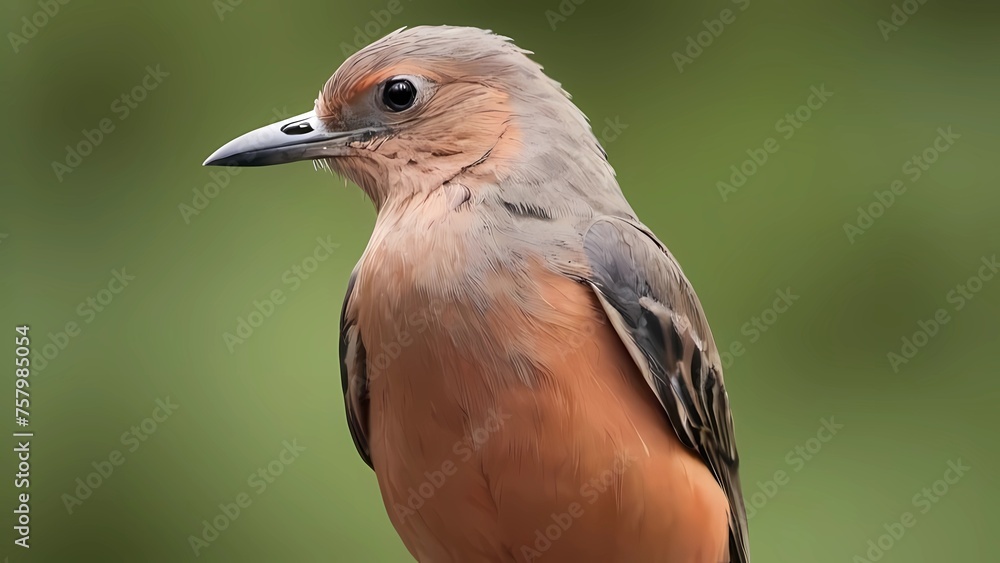 Fototapeta premium red backed shrike