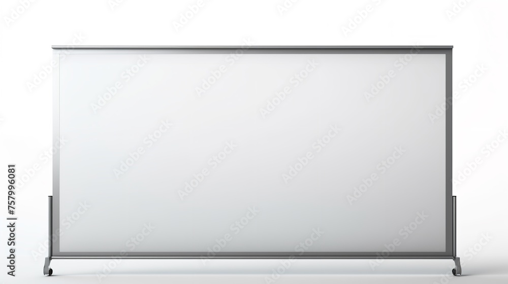 Projection Screen Isolated on White Background Projection Screen Isolated on White Background