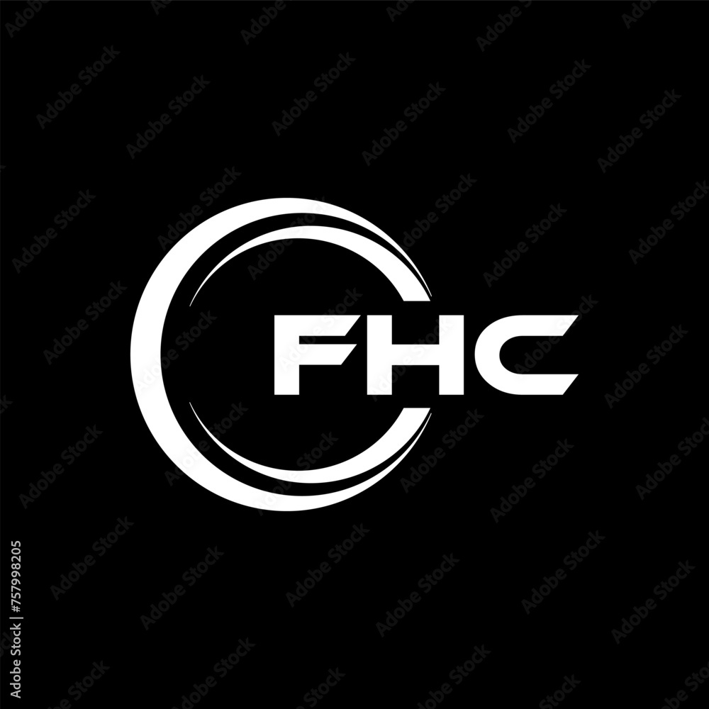 FHC letter logo design in illustration. Vector logo, calligraphy designs for logo, Poster, Invitation, etc. FHC letter logo design in illustration. Vector logo, calligraphy designs for logo, Poster, Invitation, etc.
