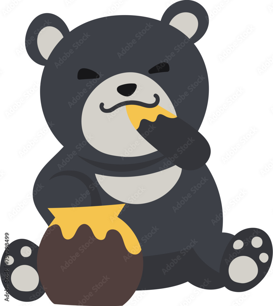 Fototapeta premium 반달곰