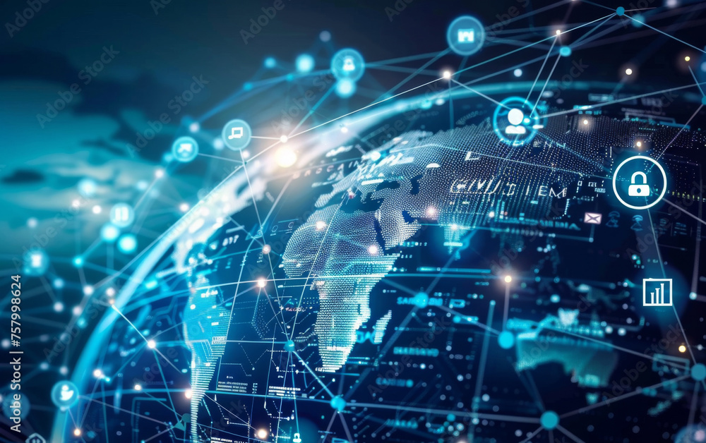 Global business internet network connection iot internet of things business intelligence concept Global business internet network connection iot internet of things business intelligence concept