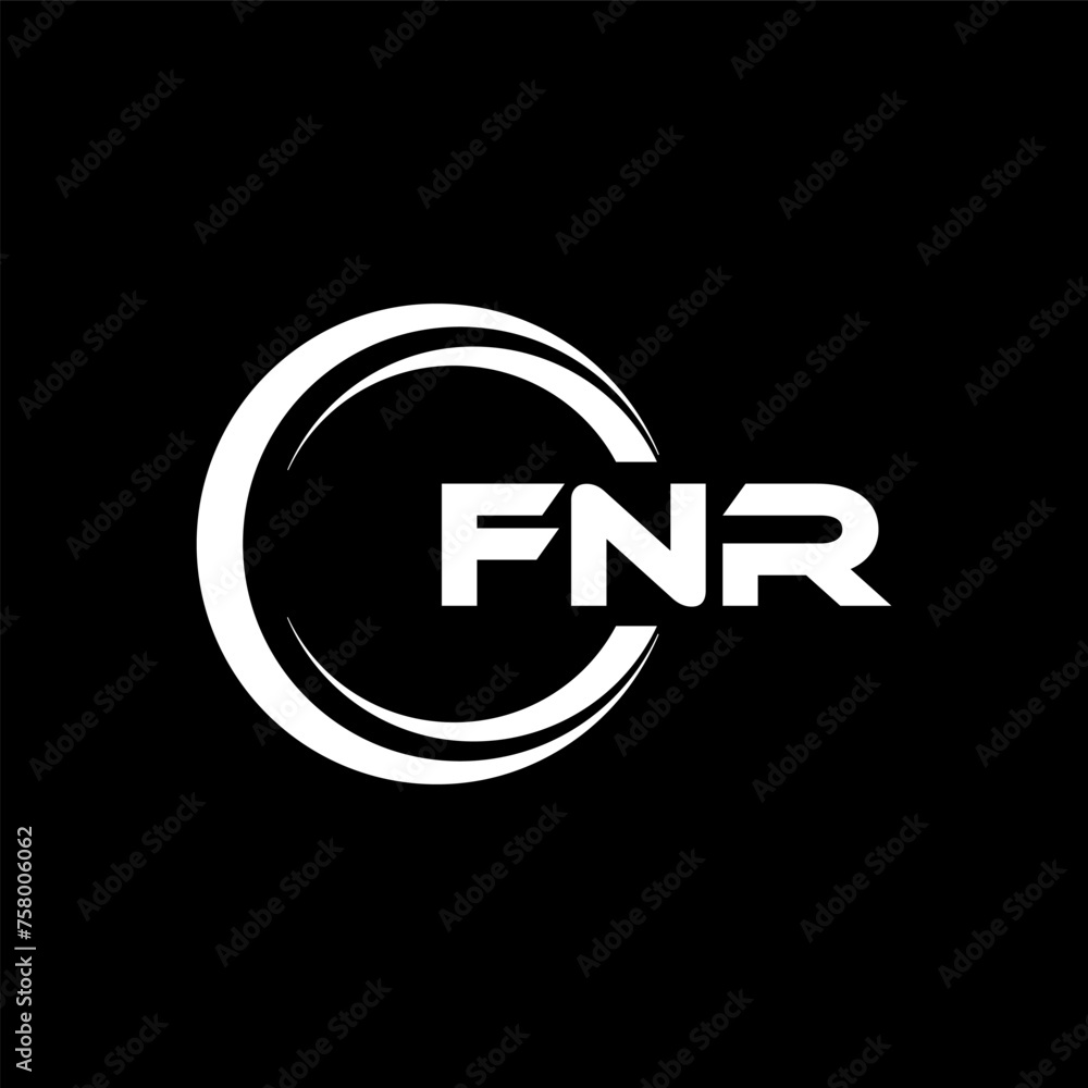 FNR letter logo design in illustration. Vector logo, calligraphy designs for logo, Poster, Invitation, etc. FNR letter logo design in illustration. Vector logo, calligraphy designs for logo, Poster, Invitation, etc.