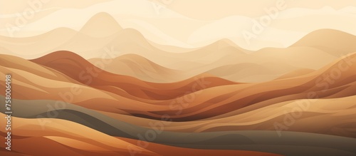 Abstract of a natural hill in earthy tones.