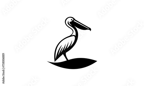 pelican logo vector