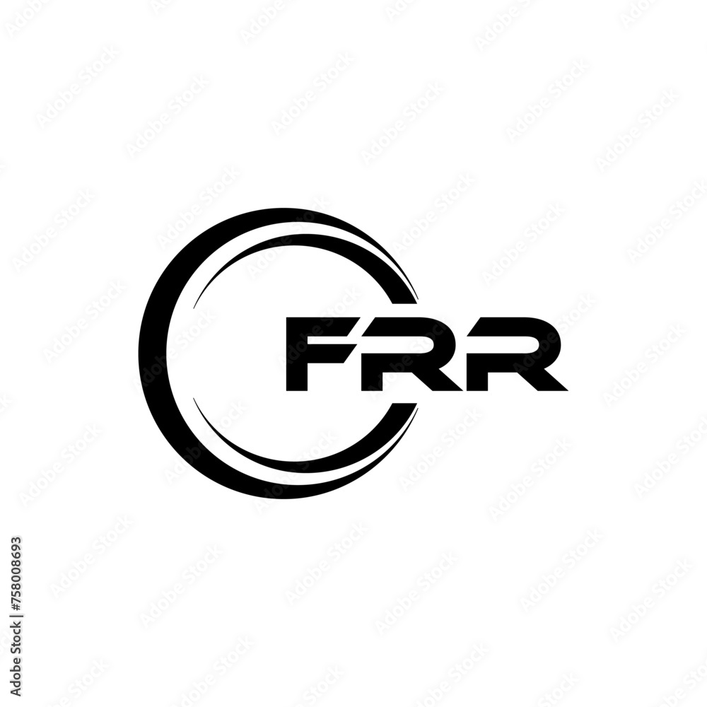 FRR letter logo design in illustration. Vector logo, calligraphy designs for logo, Poster, Invitation, etc. FRR letter logo design in illustration. Vector logo, calligraphy designs for logo, Poster, Invitation, etc.