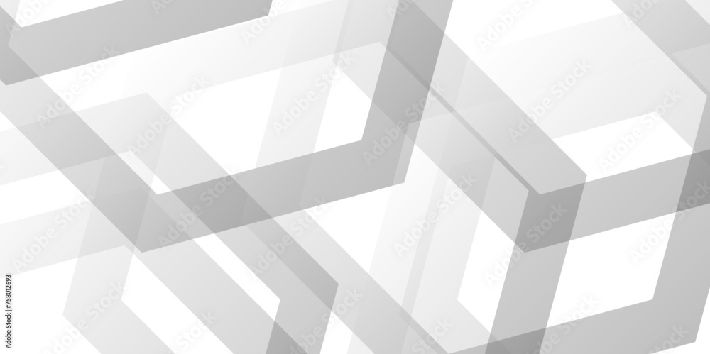 Obraz premium Abstract 3d cubes background. Architecture building construction structure pattern. Digital geometric technology businesses illustration vector shape. 