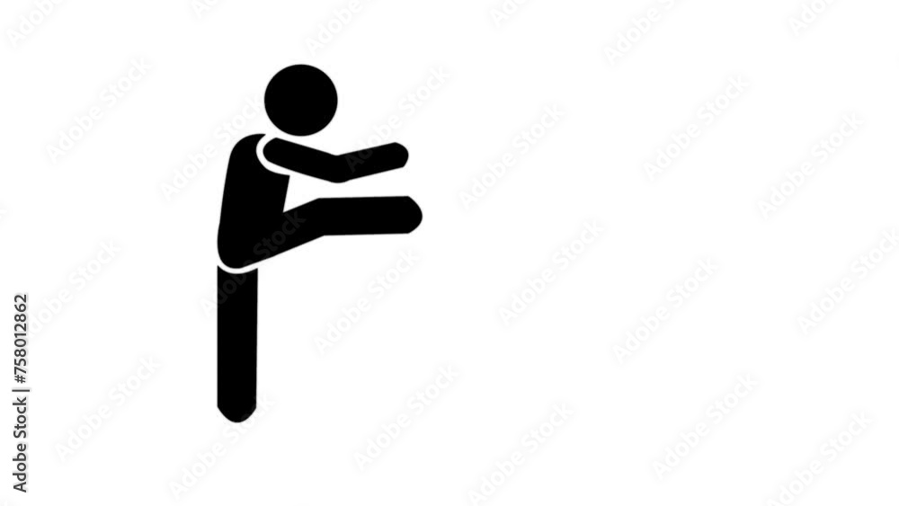 Smacking Animation Animated smacking abuse white icon. Psychological harassment line ...